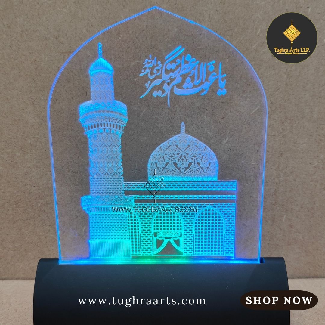 Baghdad Sharif Car Dashboard & Table decor with LED light